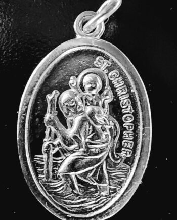 Sterling Silver St. Christopher Pendant